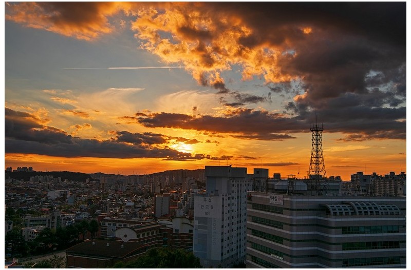 어제동네해넘이