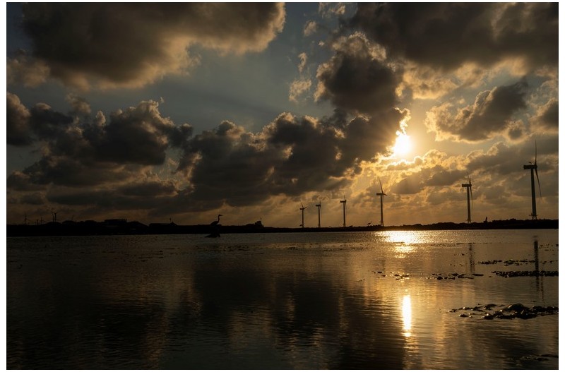 풍력발전기와 외가리