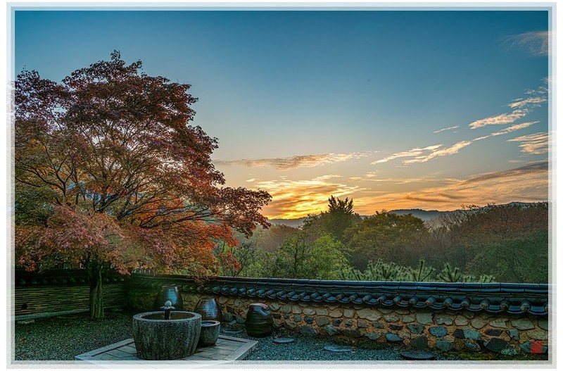 아침을 여는 사명암