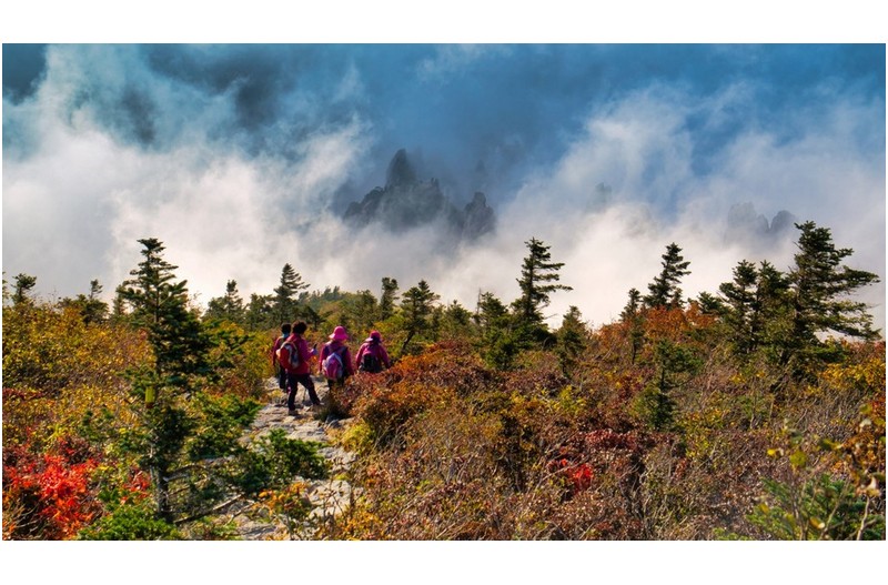 용아 장성이 보인다