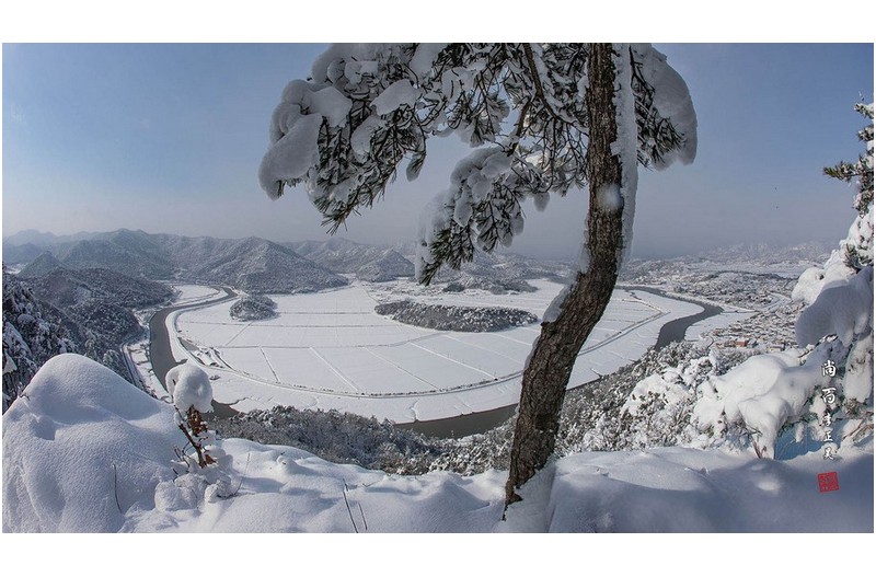 법성포 첫눈오는 날