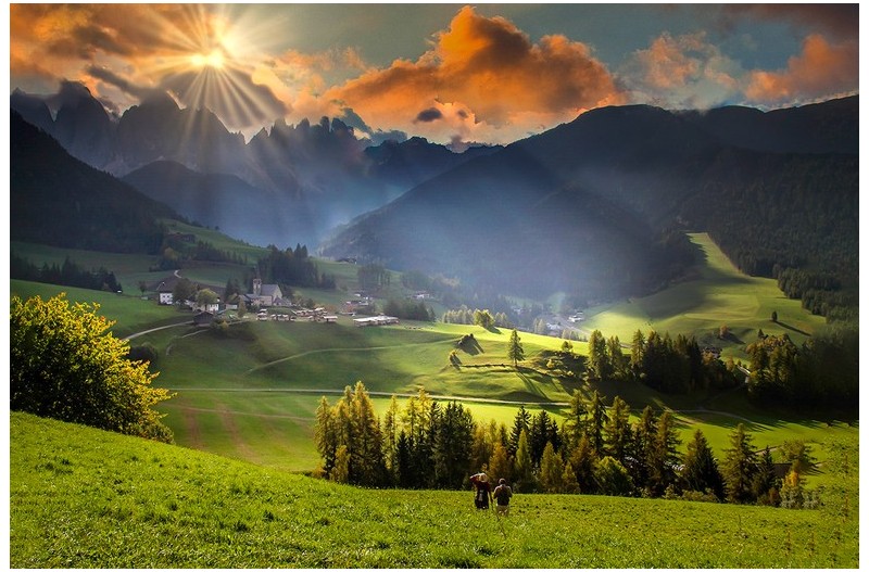 돌로미티 - 秋景