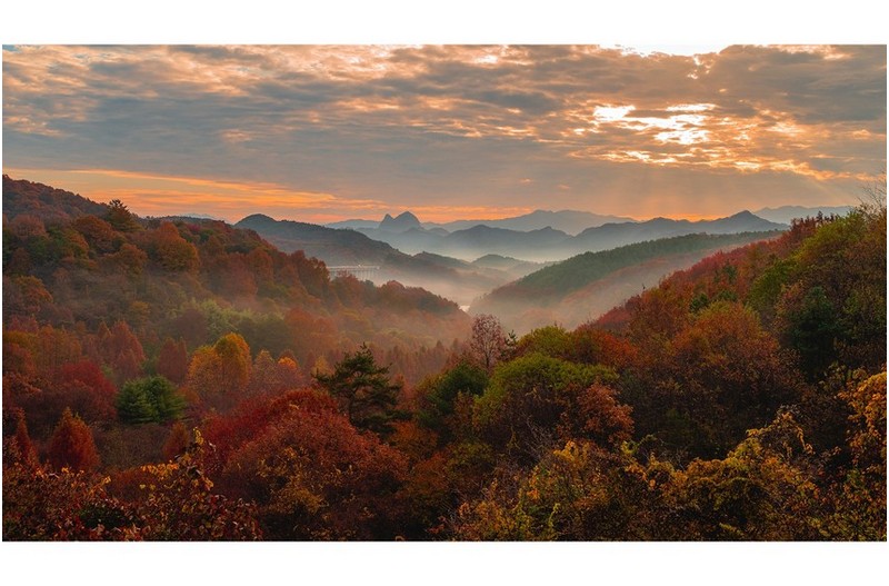 가을 산