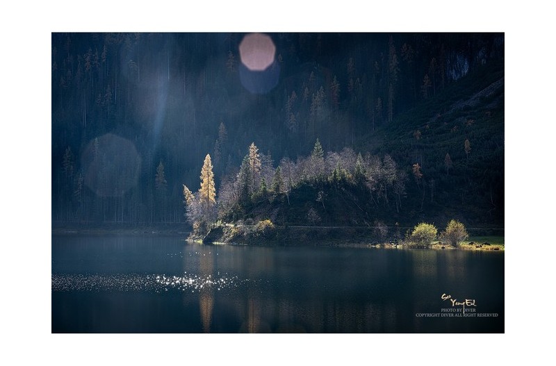 이런 호수가 있을까