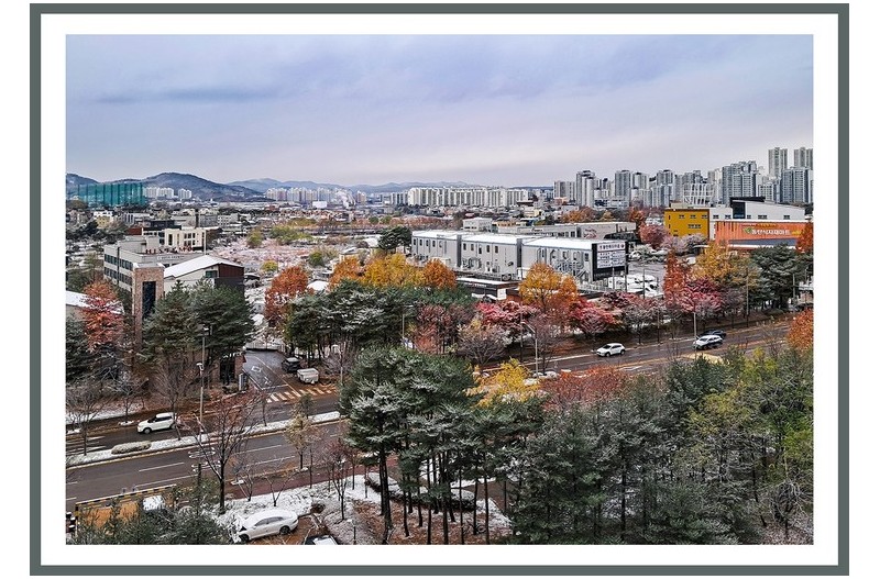 24 . 11 . 27 .    첫눈