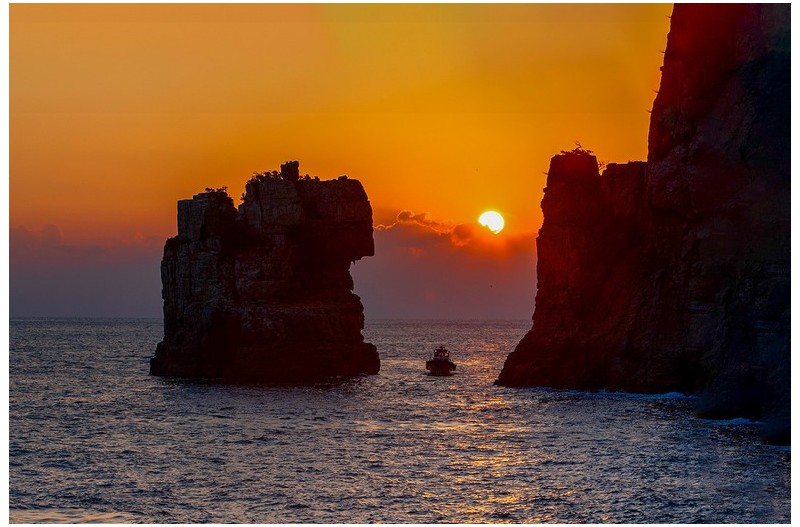 사자바위 - 일출