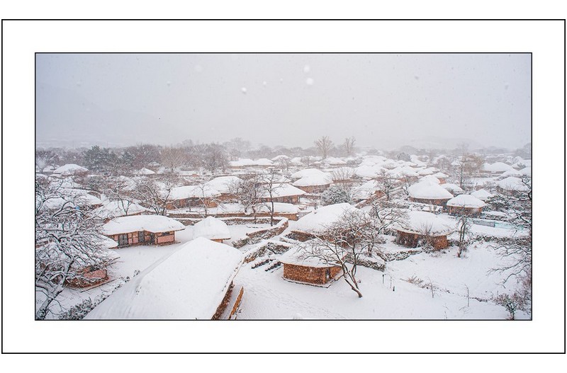 눈내리던날에...