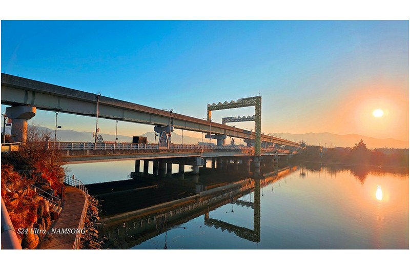 서남교의 풍경 ---