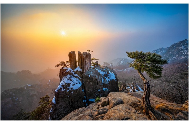 대둔산 아침산책