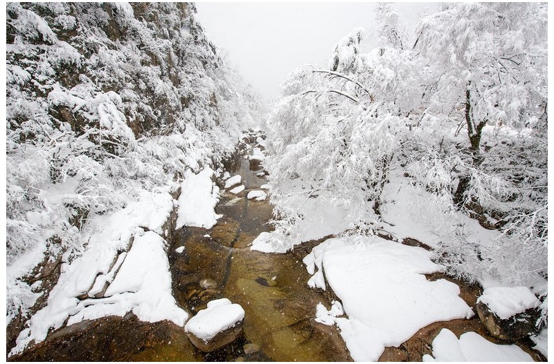 용이 승천 했던 계곡