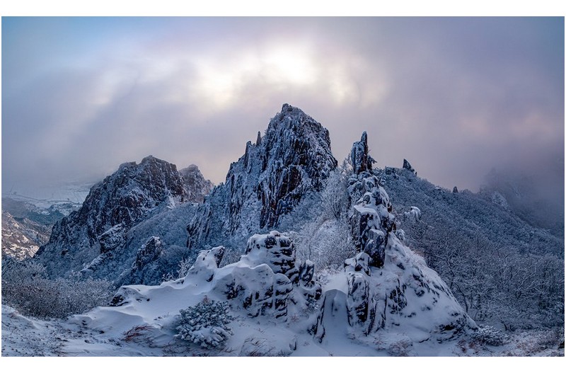 월출의 이른아침