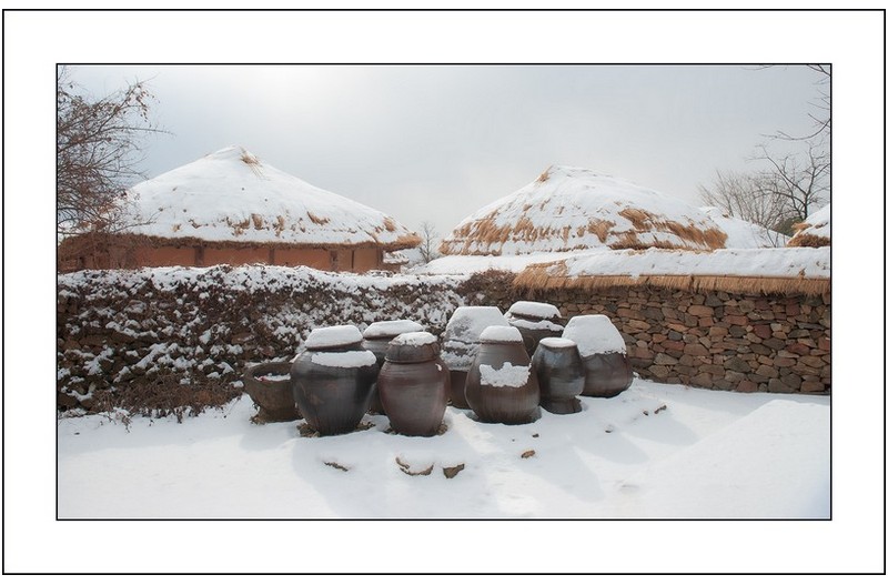 장독대가있는 풍경...