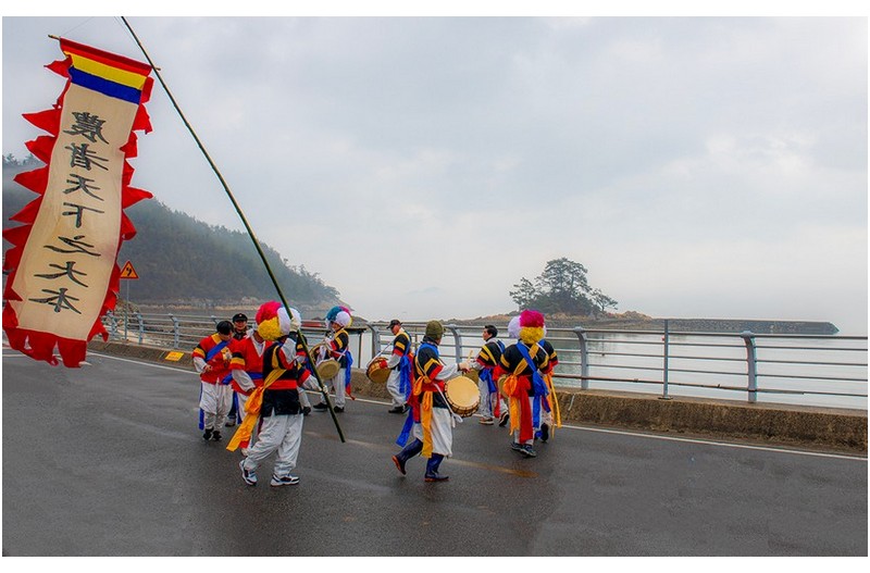 소등섬 보름맞이