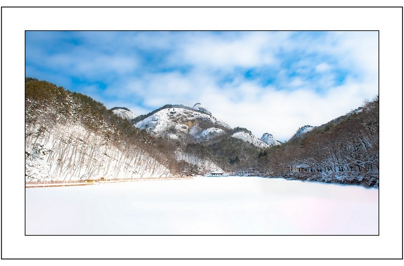 마이산이 보이는풍경..