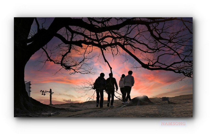 서산에 해는 지고 ----