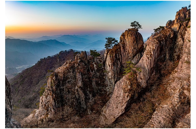 대둔산 그 깊은 골을
