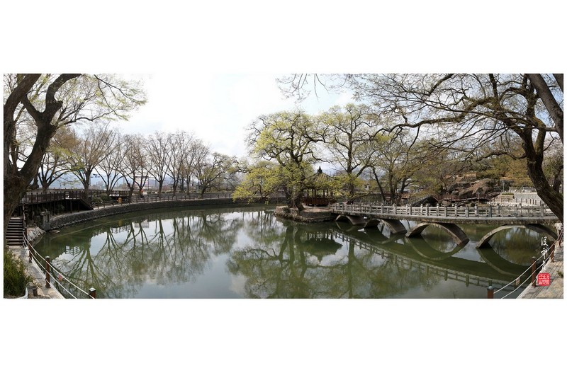 무진정 의 봄 (파노라마)