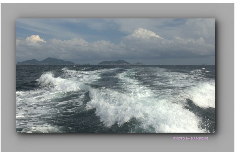 소매물도로 가던길에 ----