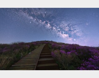 노고단 은하수...