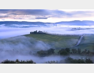 토스카나 발도르차 평원