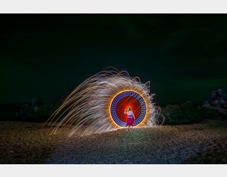 지경리 라이트 페인팅