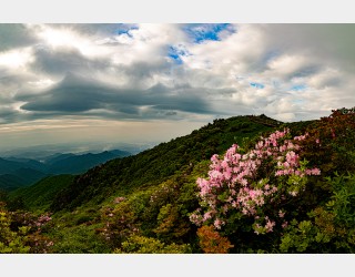 소백의 하늘풍경
