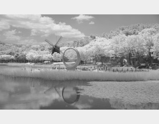 여름눈~(적외선)