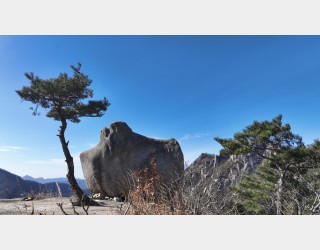 둔덕산에서구왕봉까지,