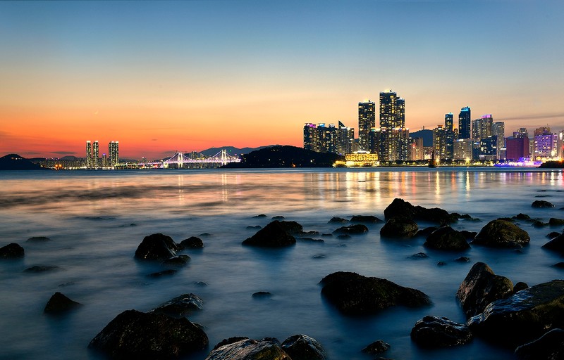 해운대의 밤