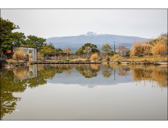 한라산을 바라보며...