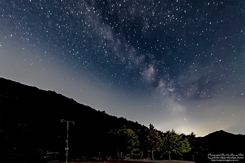신불산 은하수
