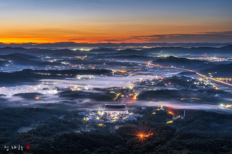 흑성산에서