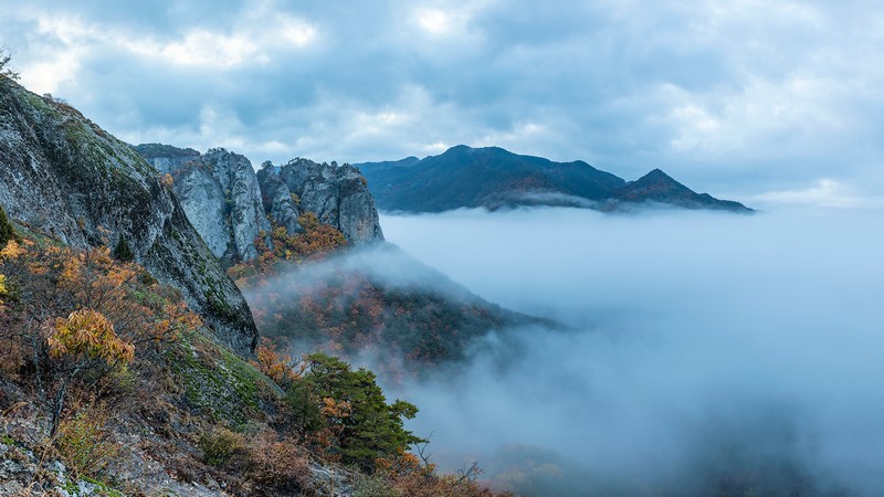 주왕산