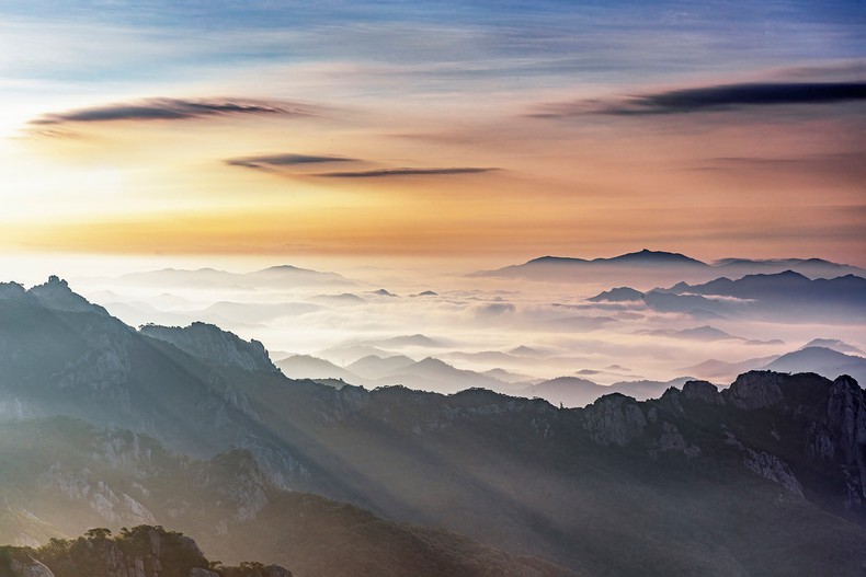 하산길에