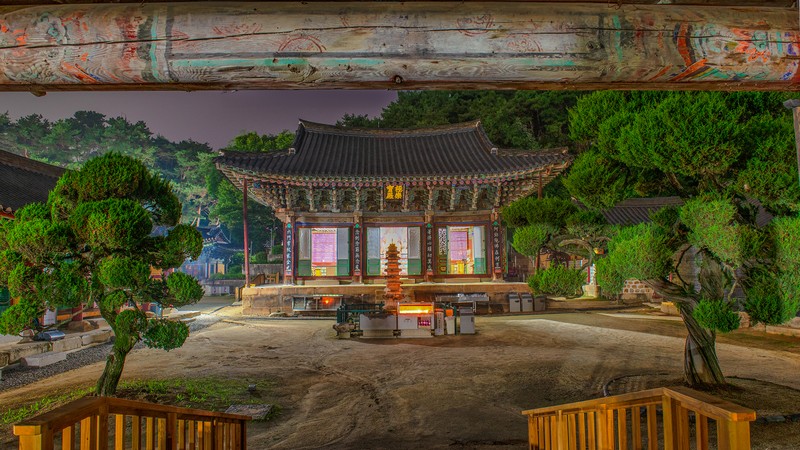 신륵사 새벽야경