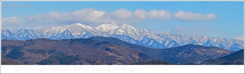 ^_^ 팔공산 설경~