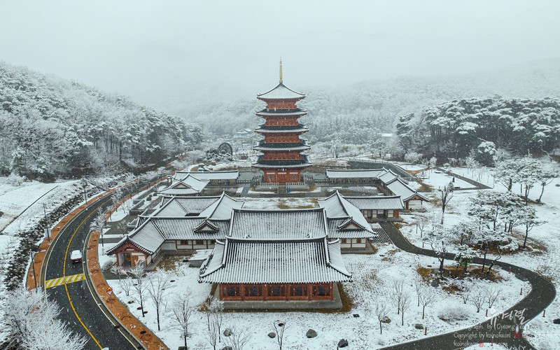 눈이 내리네~