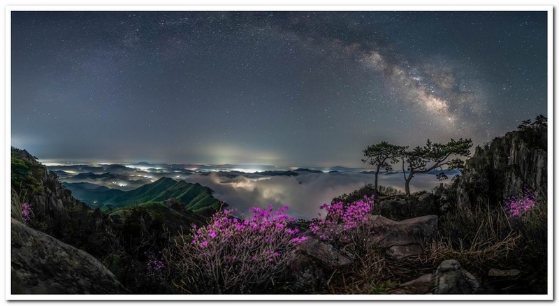대둔산의 밤