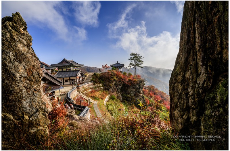 산사의 가을