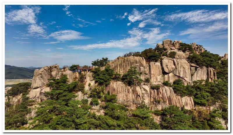 서산팔봉산과홍성용봉산,
