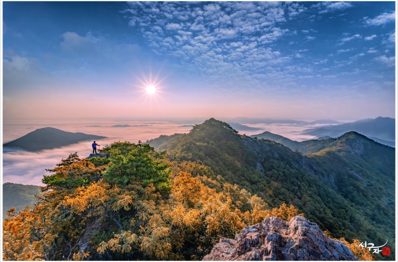 가을 산행중에