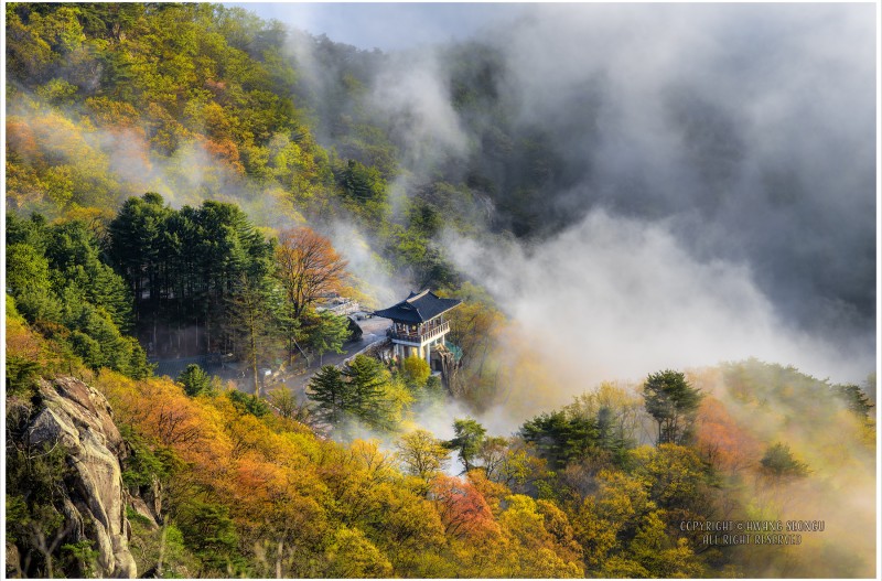 산사의 가을