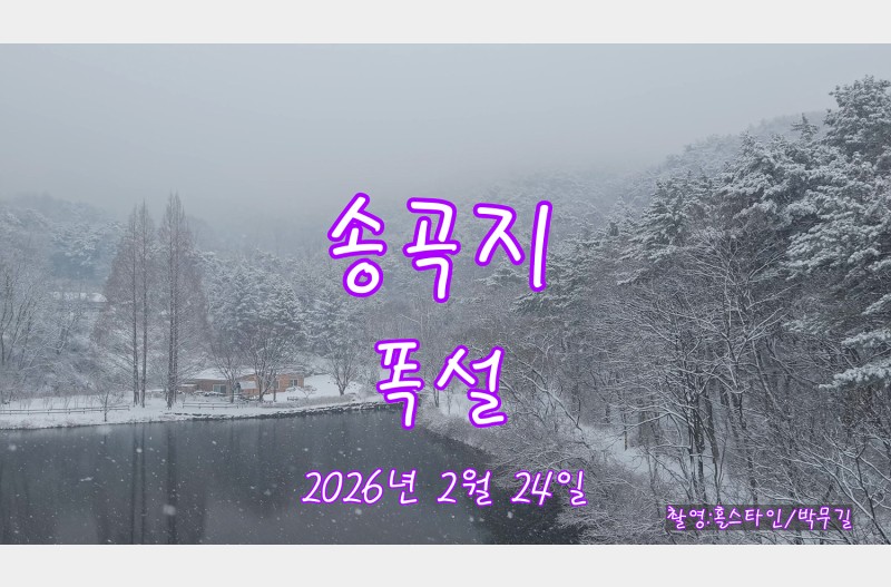송곡지폭설#