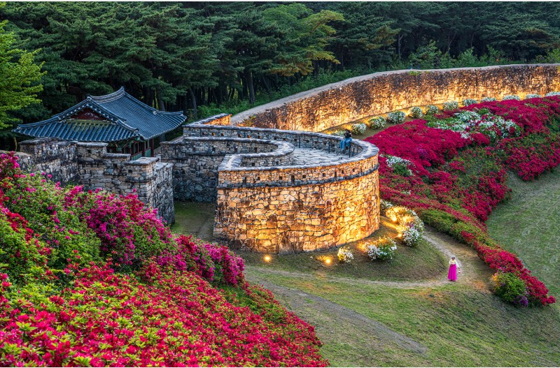 고창읍성야경